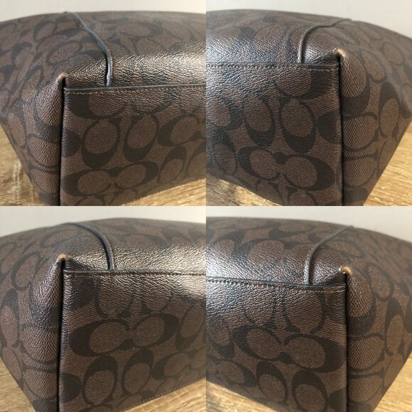 Coach Ava Chain in Signature Brown Black Shoulder Tote Bag MSRP $395 - Picture 15 of 15